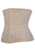Sexy 9 Steel Bones Apricot Jacquard Waist Training Corset